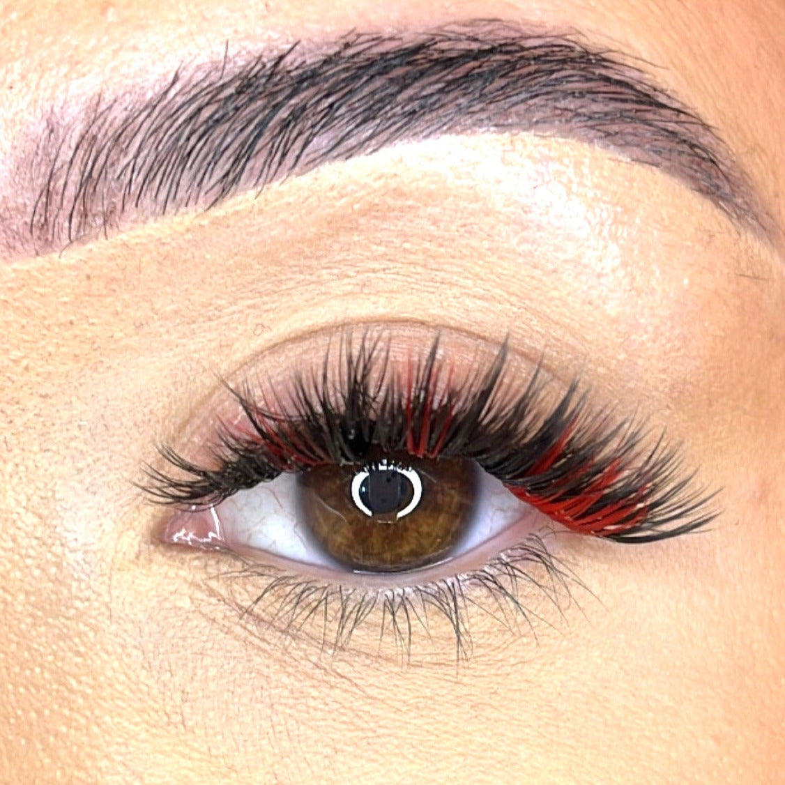 Red 'D' Curl Lash Ribbons®