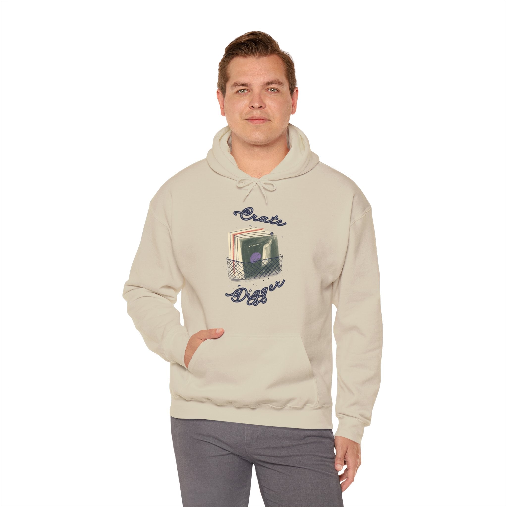 'Crate Digger' Men's Hoodie