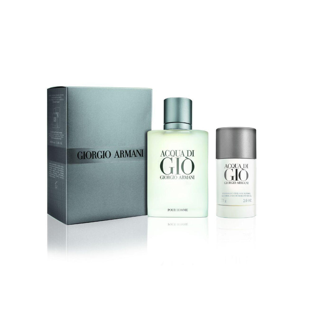 Armani Acqua Di Gio Men Gift Set 100ml EDT + 75g Deo Stick