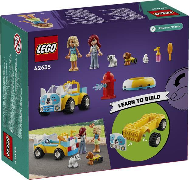 Lego Friends 42635 Dog-Grooming Car Buildable Playset for Ages 4 & Up