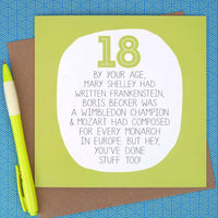 Celebrate 18th Birthdays with a Unique Card by Paper Plane