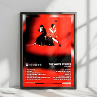 The White Stripes "Elephant" Album Cover Poster - with Complete Tracklist