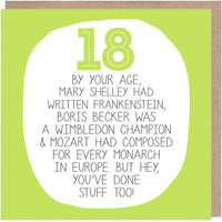 Celebrate 18th Birthdays with a Unique Card by Paper Plane