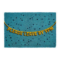 Filta Please Leave by 9pm Doormat
