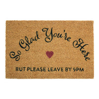 Filta So Glad You Are Here Doormat