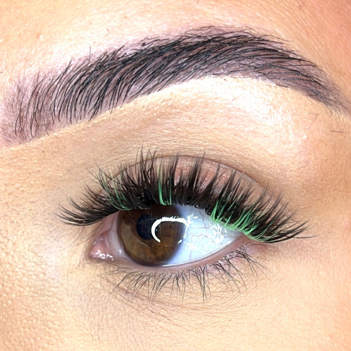 Lime Green 'D' Curl Lash Ribbons®