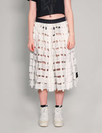 Parachute Skirt - White
