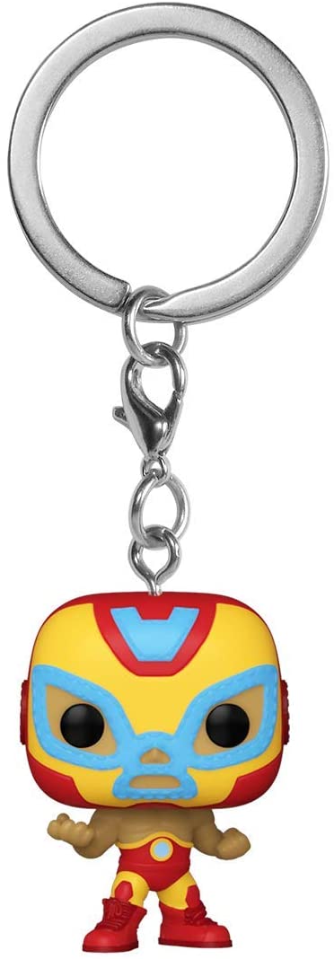 Funko Pocket POP! Marvel Lucha Libre Iron Man Keychain