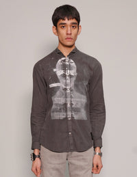 'Saint' Dark Grey Shirt