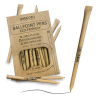 Paper Ballpoint Pens - 24 Pack