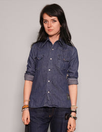 Party Back Shirt - Slim Fit - Gold Star Sequin