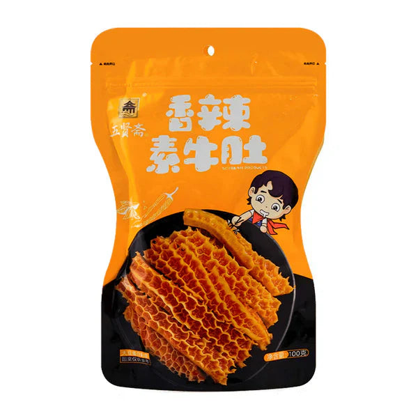 WUXIANZHAI Spicy Veagetarian Beef Tripe 100g