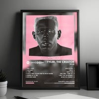 Tyler, The Creator "Igor" Album Cover Poster - with Complete Tracklist