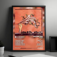 Arcade Fire "Funeral" Album Cover Poster - with Complete Tracklist