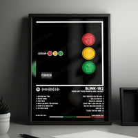 Blink-182 "Take Off Your Pants and Jacket" Album Cover Poster - with Complete Tracklist