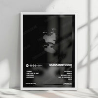 BADBADNOTGOOD "III" Album Cover Poster - with Complete Tracklist