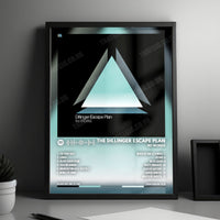 The Dillinger Escape Plan "Ire Works" Album Cover Poster - with Complete Tracklist