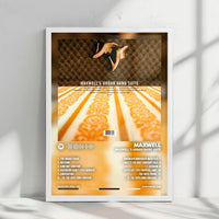 Maxwell "Urban Hang Suite  " Album Cover Poster - with Complete Tracklist