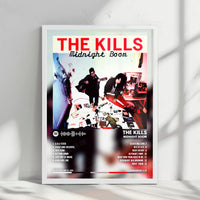 The Kills "Midnight Boom" Album Cover Poster - with Complete Tracklist