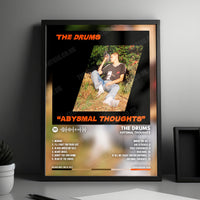 The Drums "Abysmal Thoughts" Album Cover Poster - with Complete Tracklist