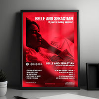 Belle and Sebastian "If You're Feeling Sinister" Album Cover Poster - with Complete Tracklist