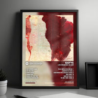 Gotye "Like Drawing Blood" Album Cover Poster - with Complete Tracklist