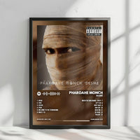 Pharoahe Monch "Desire" Album Cover Poster - with Complete Tracklist