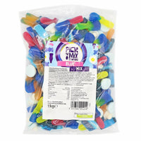 1kg Blue Sweets Mix Bag