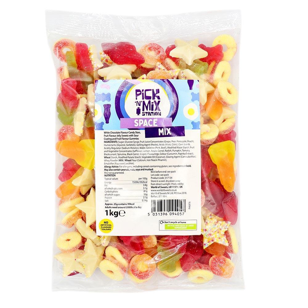 1kg Space Sweets Mix Bag