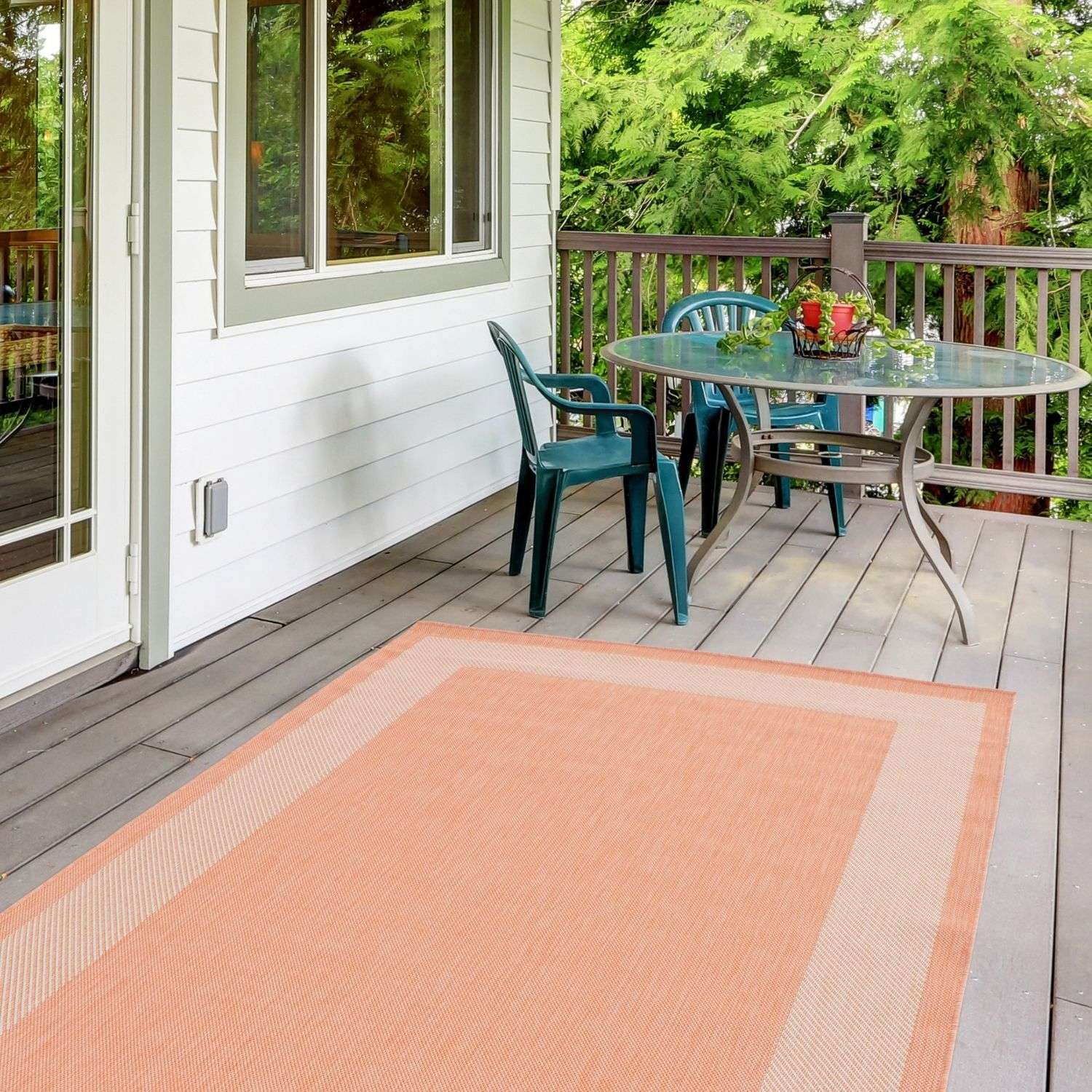 Ecology Outdoor Rug Orange | 200or