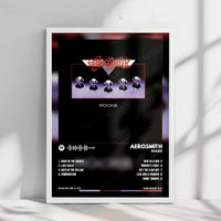 Aerosmith "Rocks" Album Cover Poster - with Complete Tracklist
