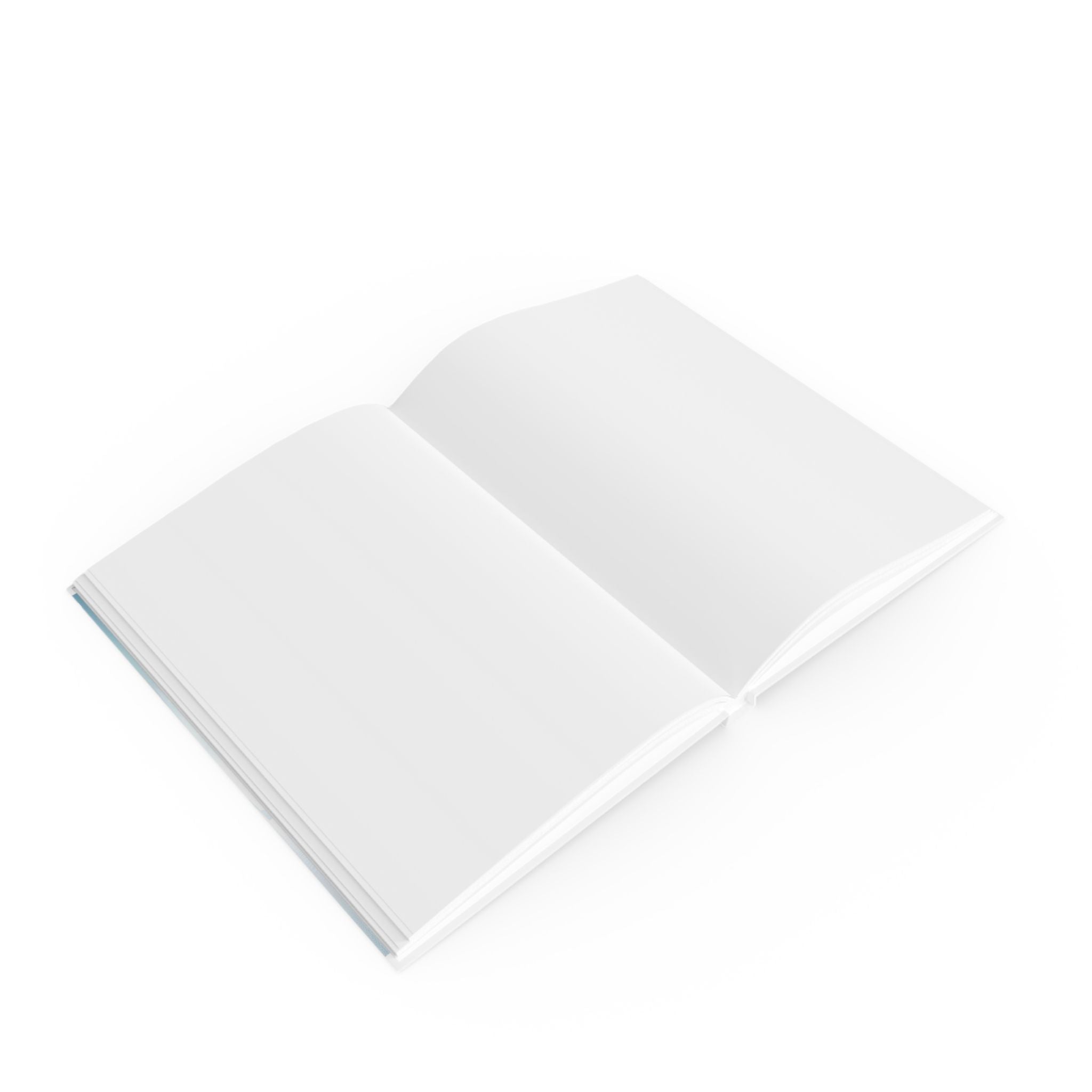 Winter Calm A5 Hardcover Journal – Peaceful Snow Landscape Notebook for Daily Writing