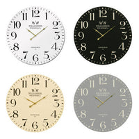 Destini Classical Black Mdf Wall Clock