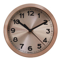 Elko Wall Clock With Copper And Black Finish