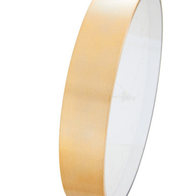 Elko Gold And White Finish Wall Clock