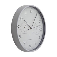 Elko Wall Clock with Temp And Humidity Dial