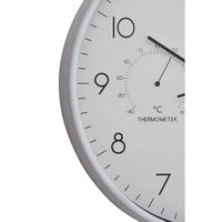 Elko Wall Clock with Temp And Humidity Dial