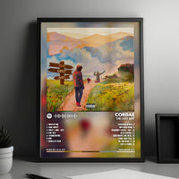 Cordae "The Lost Boy" Album Cover Poster - with Complete Tracklist