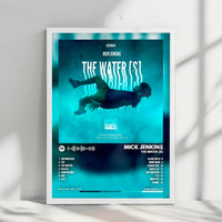 Mick Jenkins "The Water[S]" Album Cover Poster - with Complete Tracklist