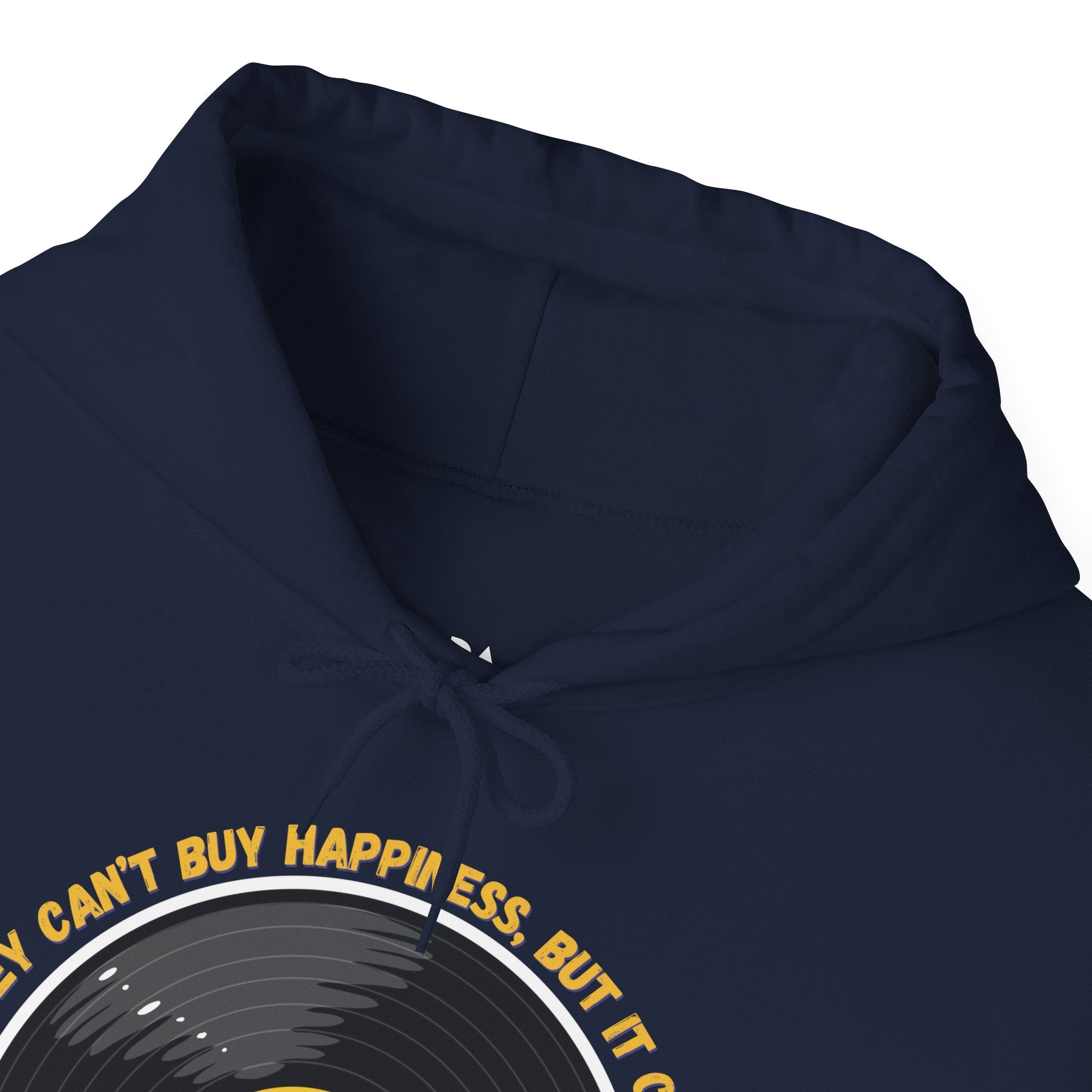 'Money Can't Buy Happiness, But It Can Buy Vinyl' Men's Hoodie