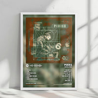 Pixies "Doolittle" Album Cover Poster - with Complete Tracklist