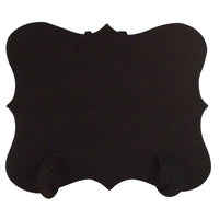 24 x Black Elegant Place Cards, Perfect for Stylish Weddings & Parties. Tableware UK Card Crafts