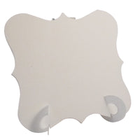 24 x Linen White Elegant Place Cards, Perfect for Stylish Weddings & Parties. Tableware UK Card Crafts