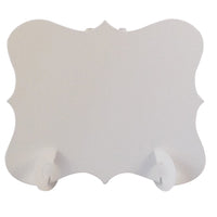 24 x Linen White Elegant Place Cards, Perfect for Stylish Weddings & Parties. Tableware UK Card Crafts