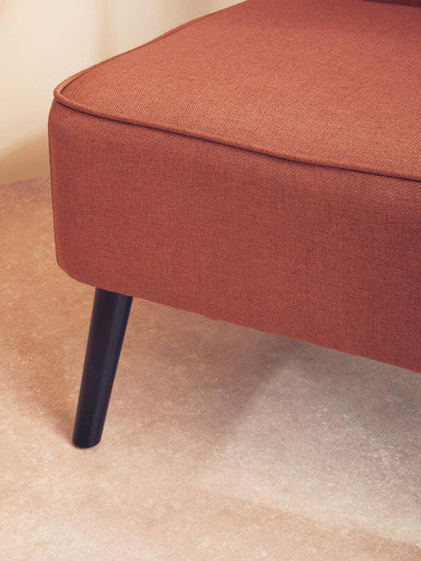 Stockholm Terracotta Fabric Chair