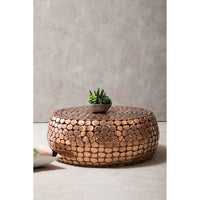 Templar Iron Pebble Design Coffee Table