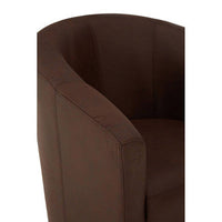 New Foundry Leather Effect Chair
