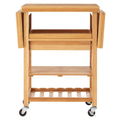 Harlow Bamboo Kitchen Trolley