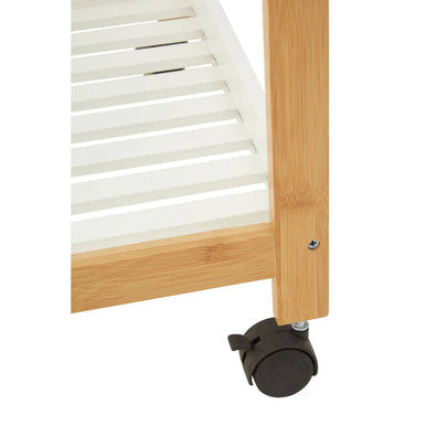 Nostra 3 Tiers Shelf Unit With Wheels