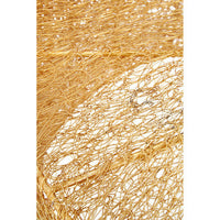 Templar Iron Coffee Table With Gold Finish